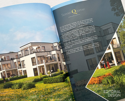 Beispiel 2 zu Editorial Design - Sonnenquartier